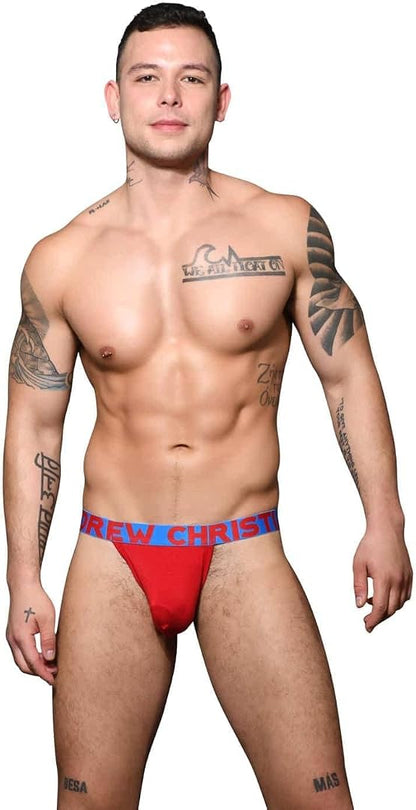 Andrew Christian ALMOST NAKED® Bamboo Thong Red